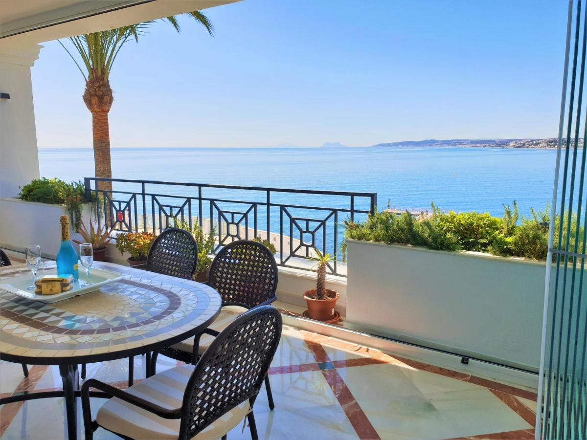 Luxury Apartment Frontal To The Sea In Estepona Doncella Beach Exterior foto